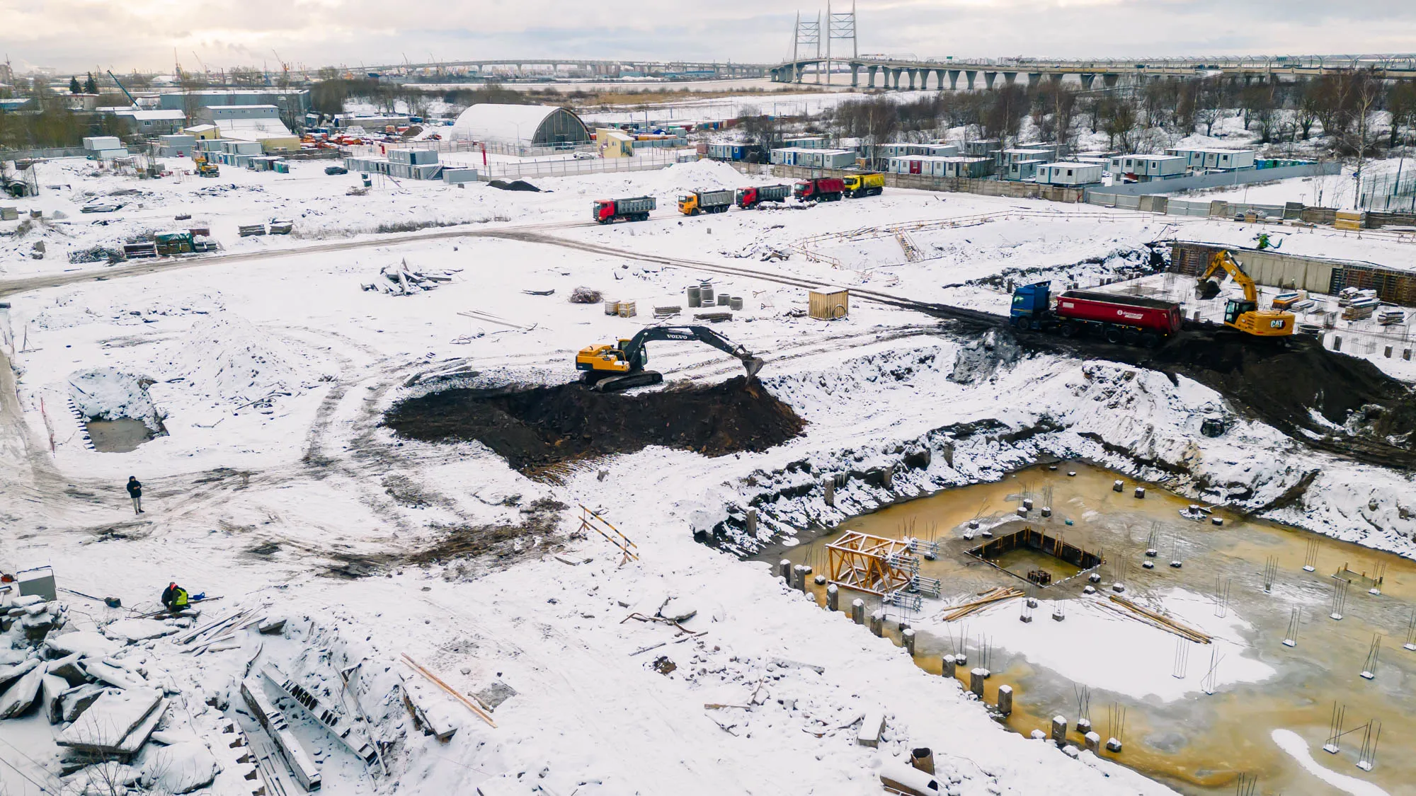 ЖК Галерная гавань ход строительства