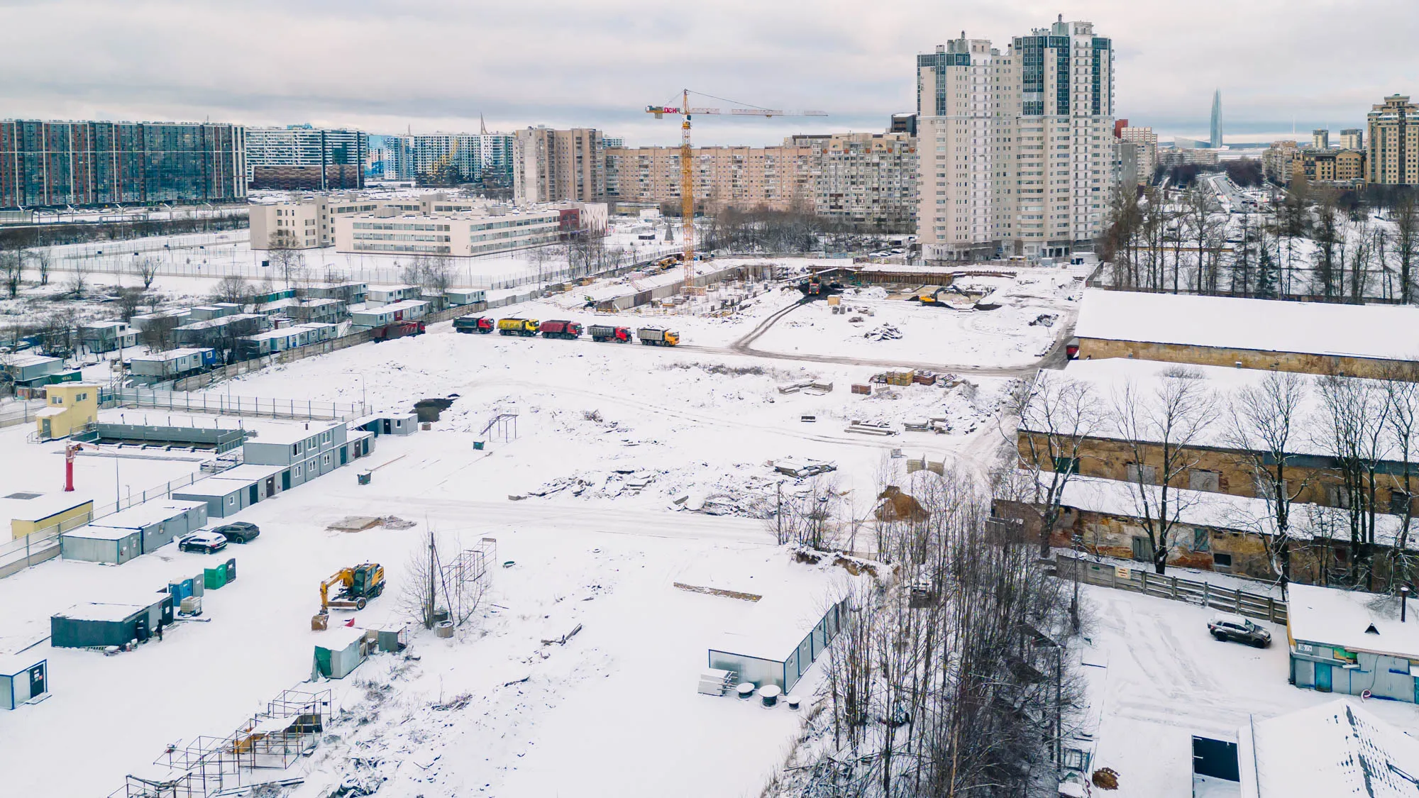 ЖК Галерная гавань ход строительства