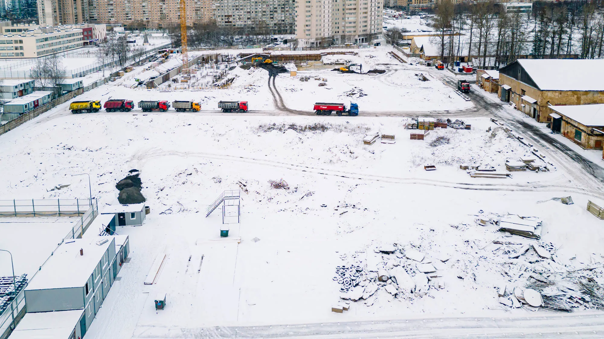 ЖК Галерная гавань ход строительства