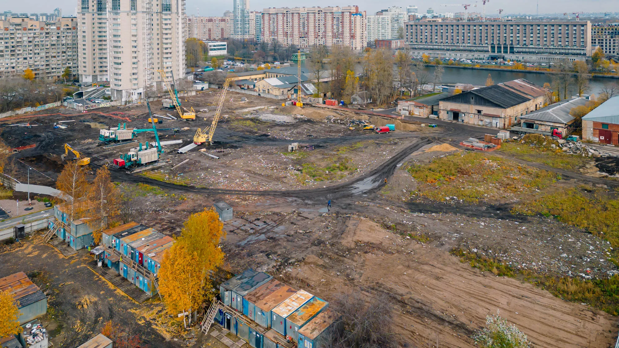 ЖК Галерная гавань ход строительства