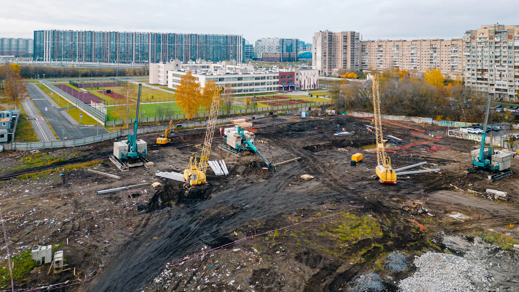 ЖК Галерная гавань ход строительства