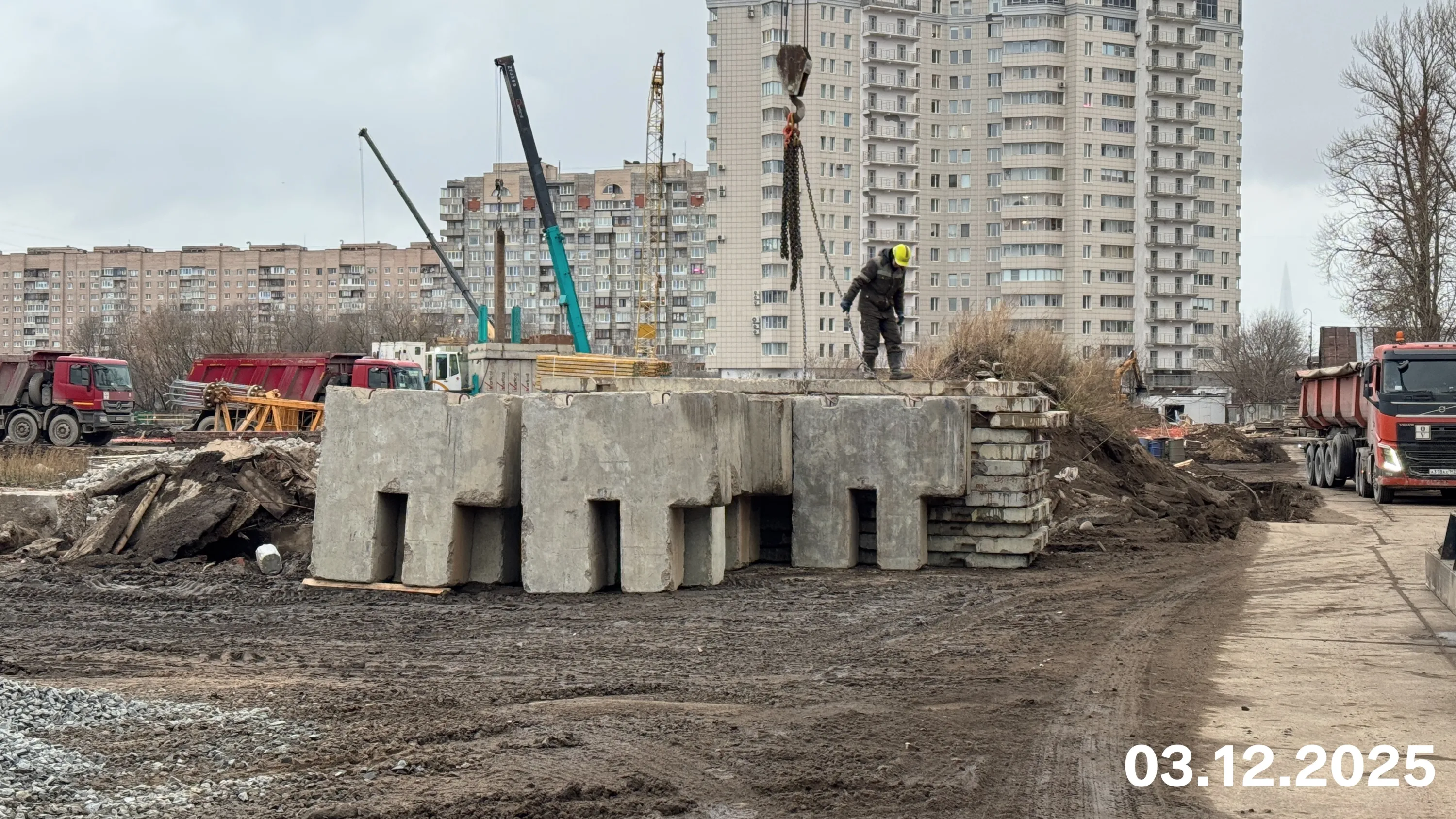 ЖК Галерная гавань ход строительства