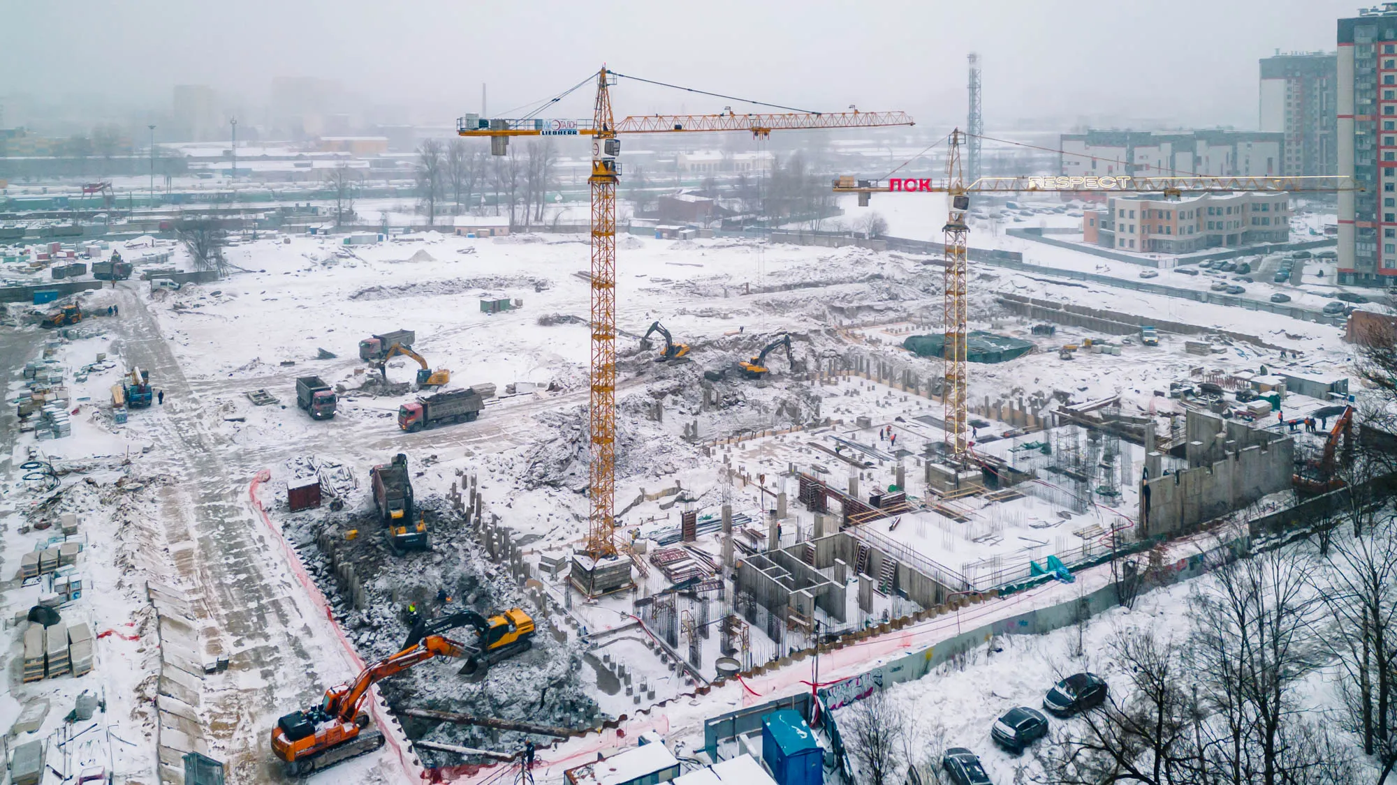ЖК Респект ход строительства