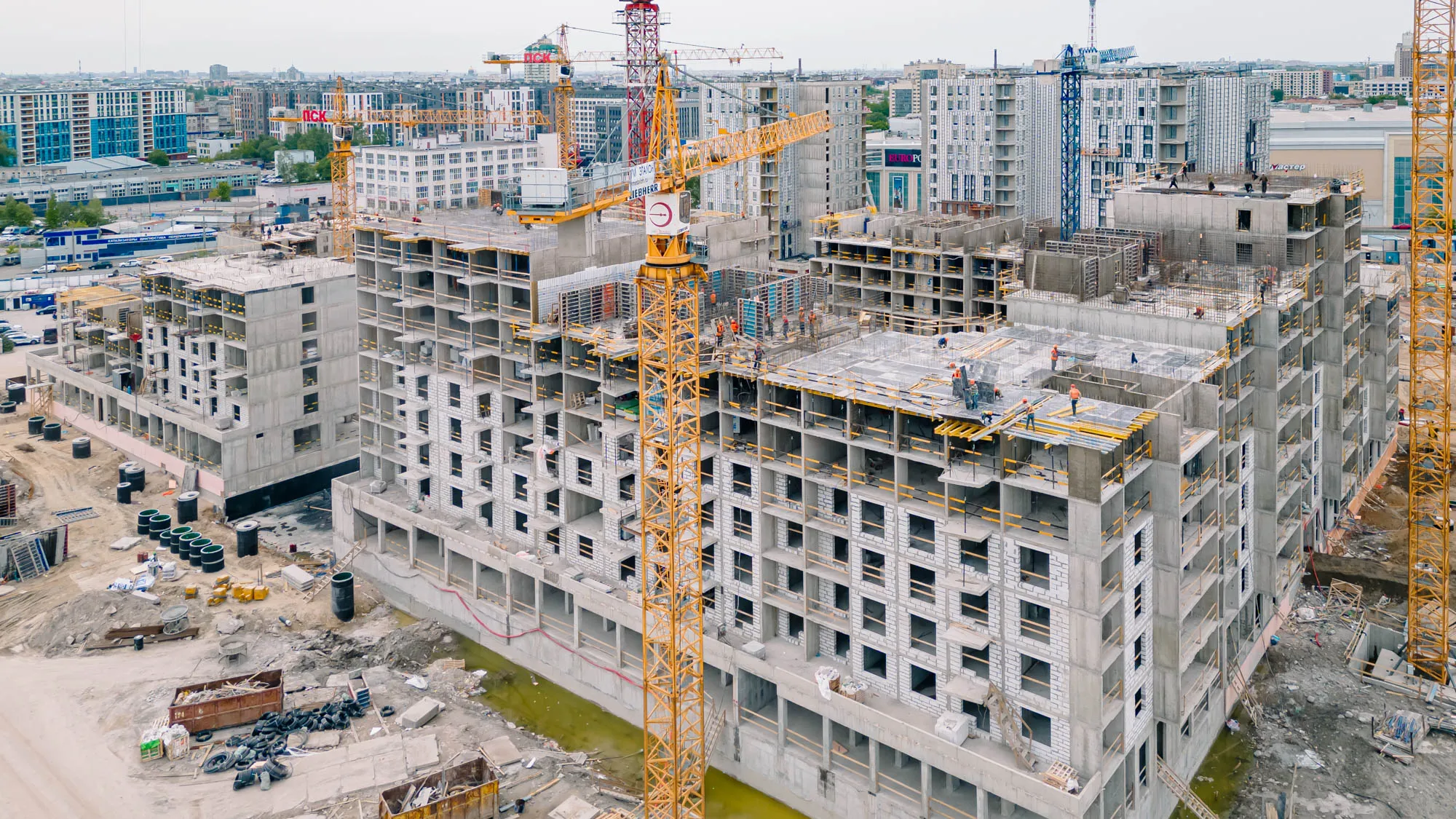 ЖК Респект ход строительства