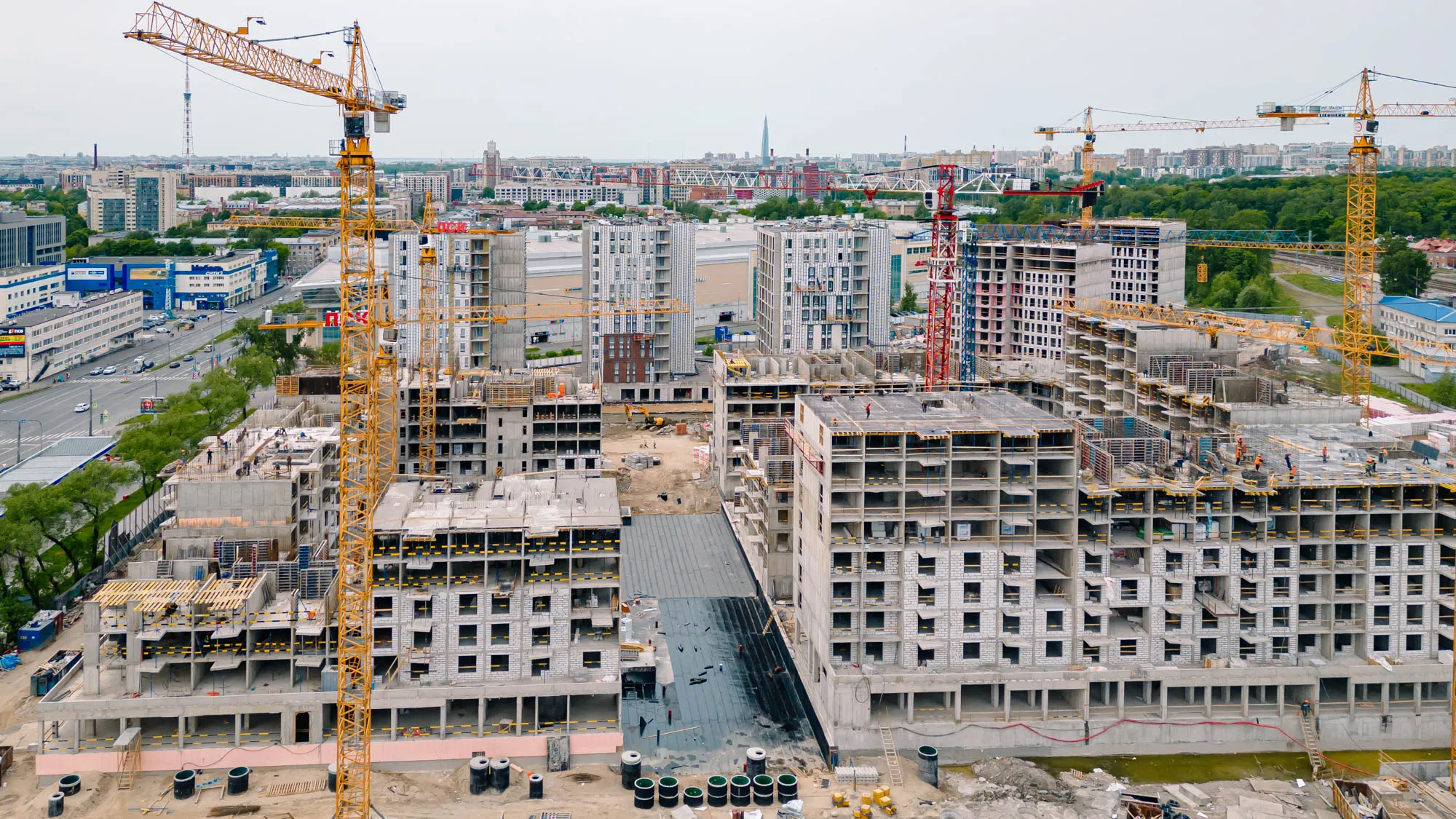 ЖК Респект ход строительства