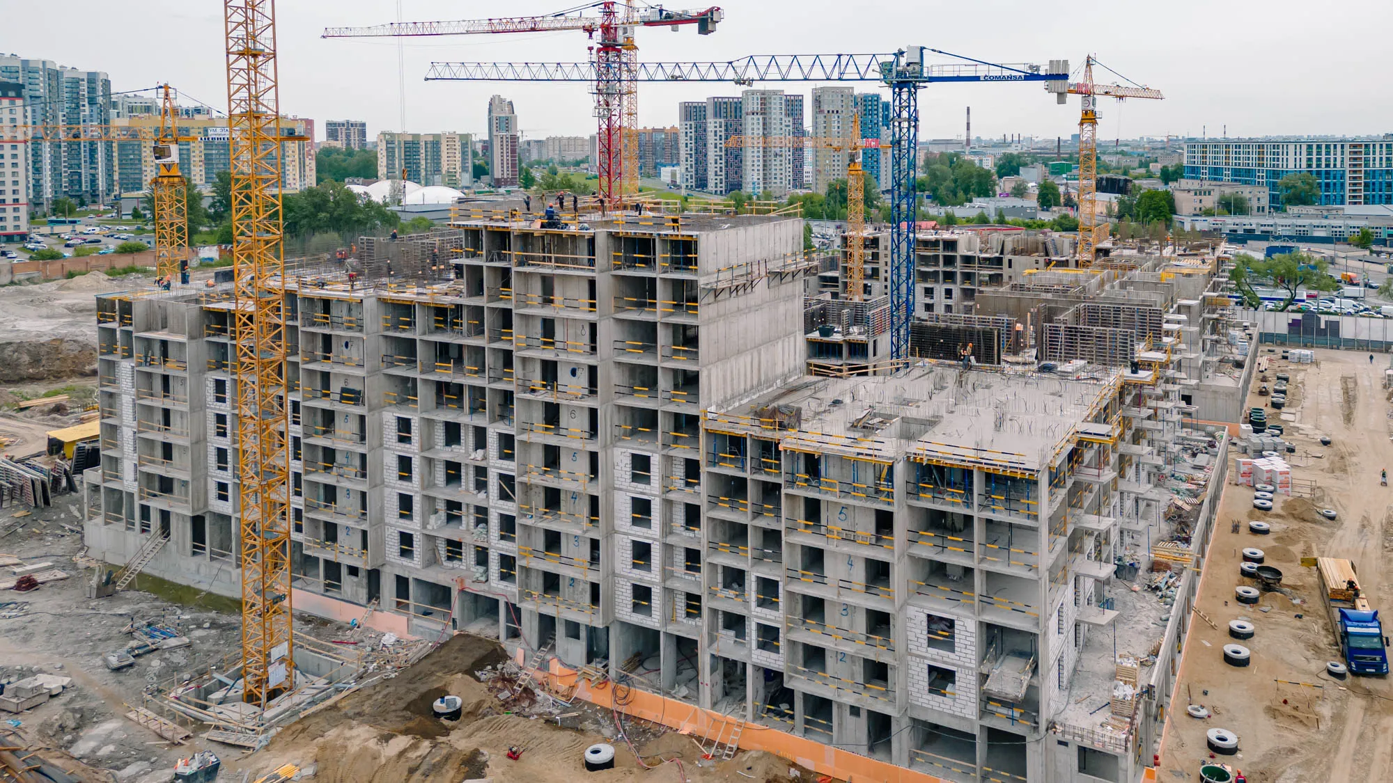 ЖК Респект ход строительства