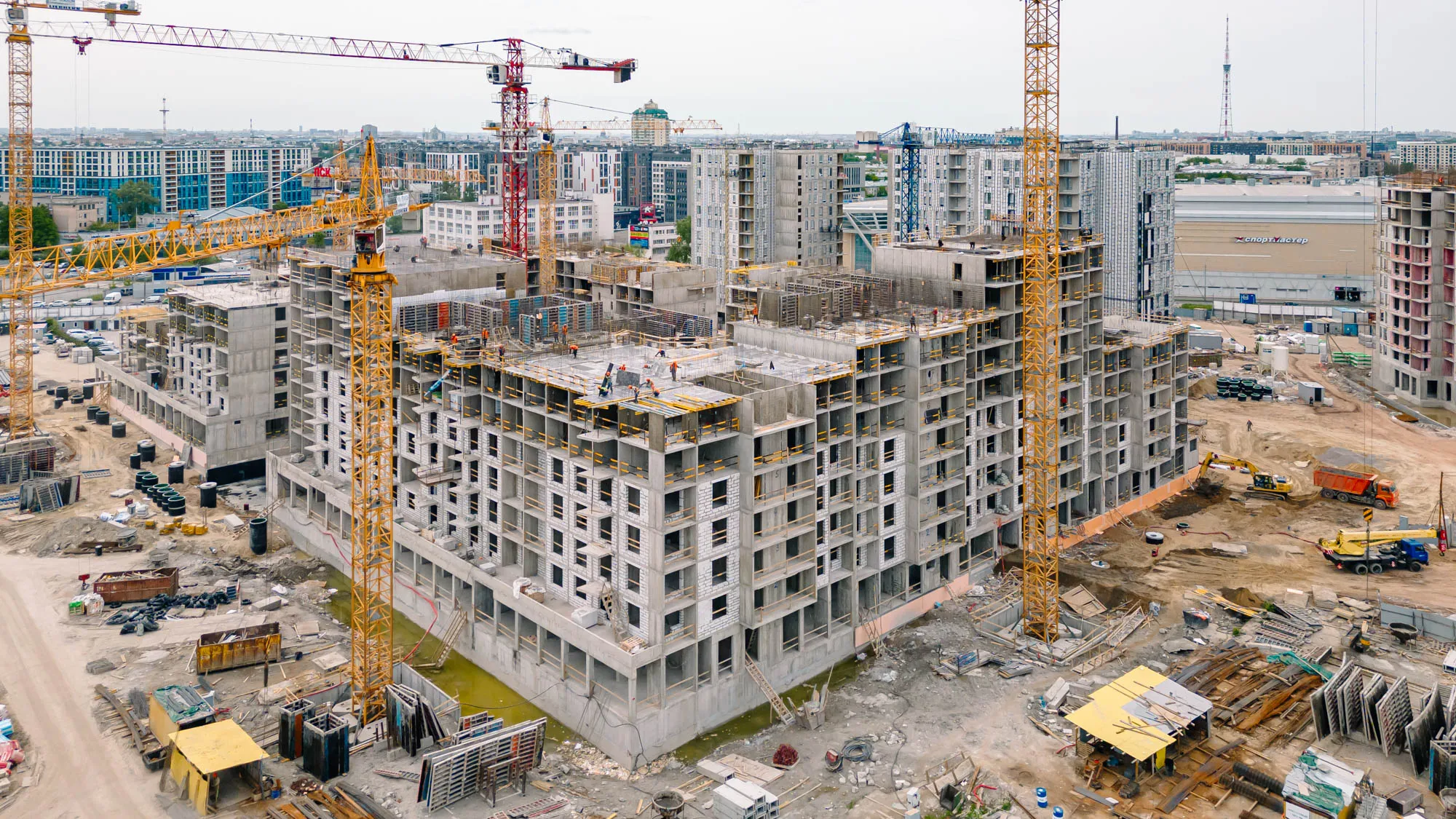 ЖК Респект ход строительства