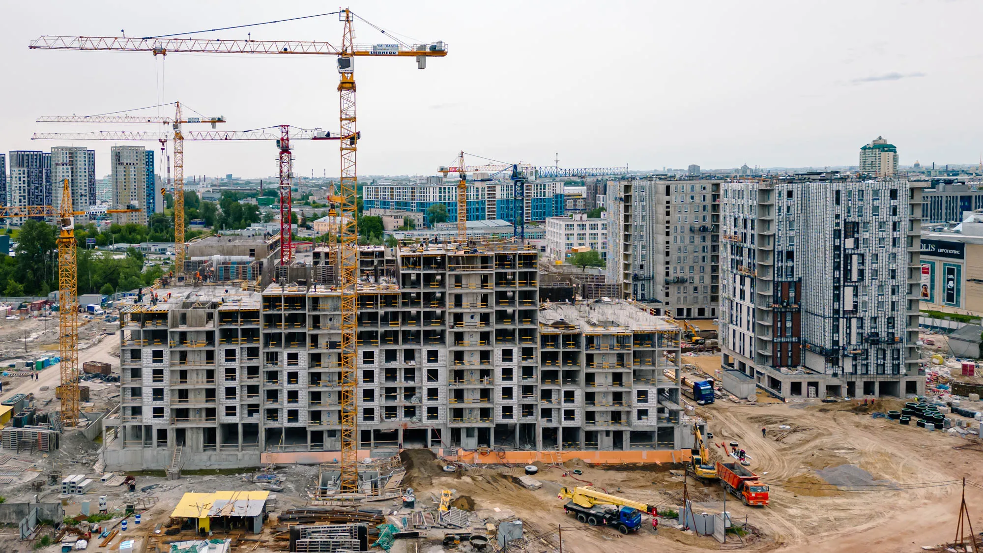 ЖК Респект ход строительства