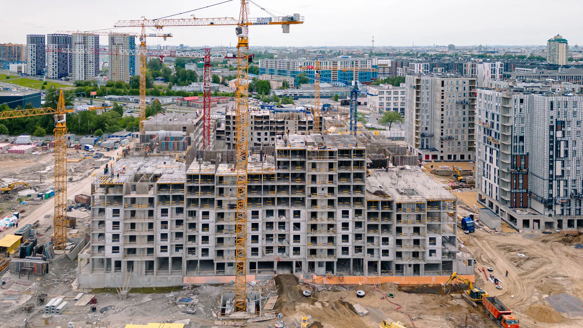 ЖК Респект ход строительства