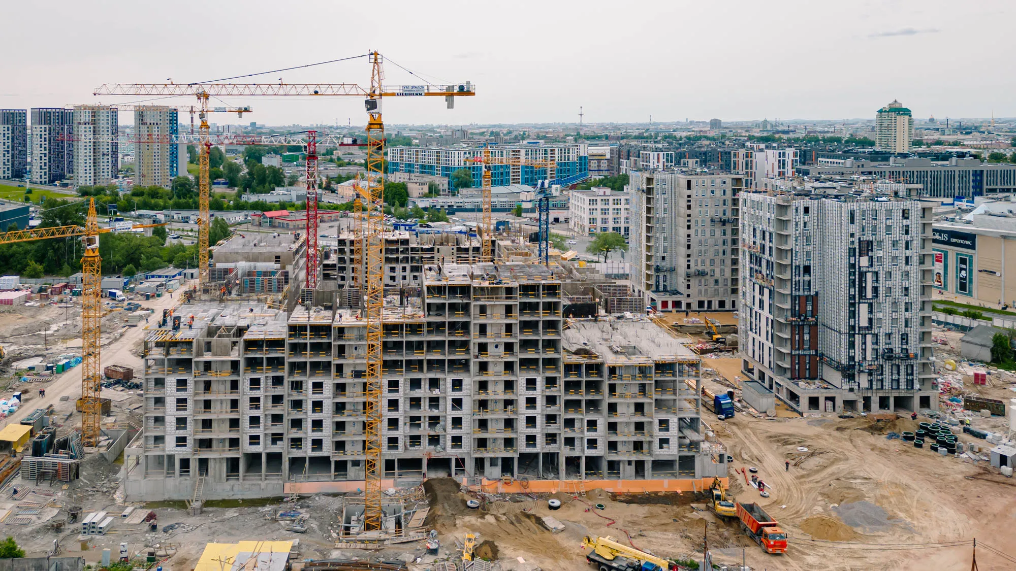 ЖК Респект ход строительства