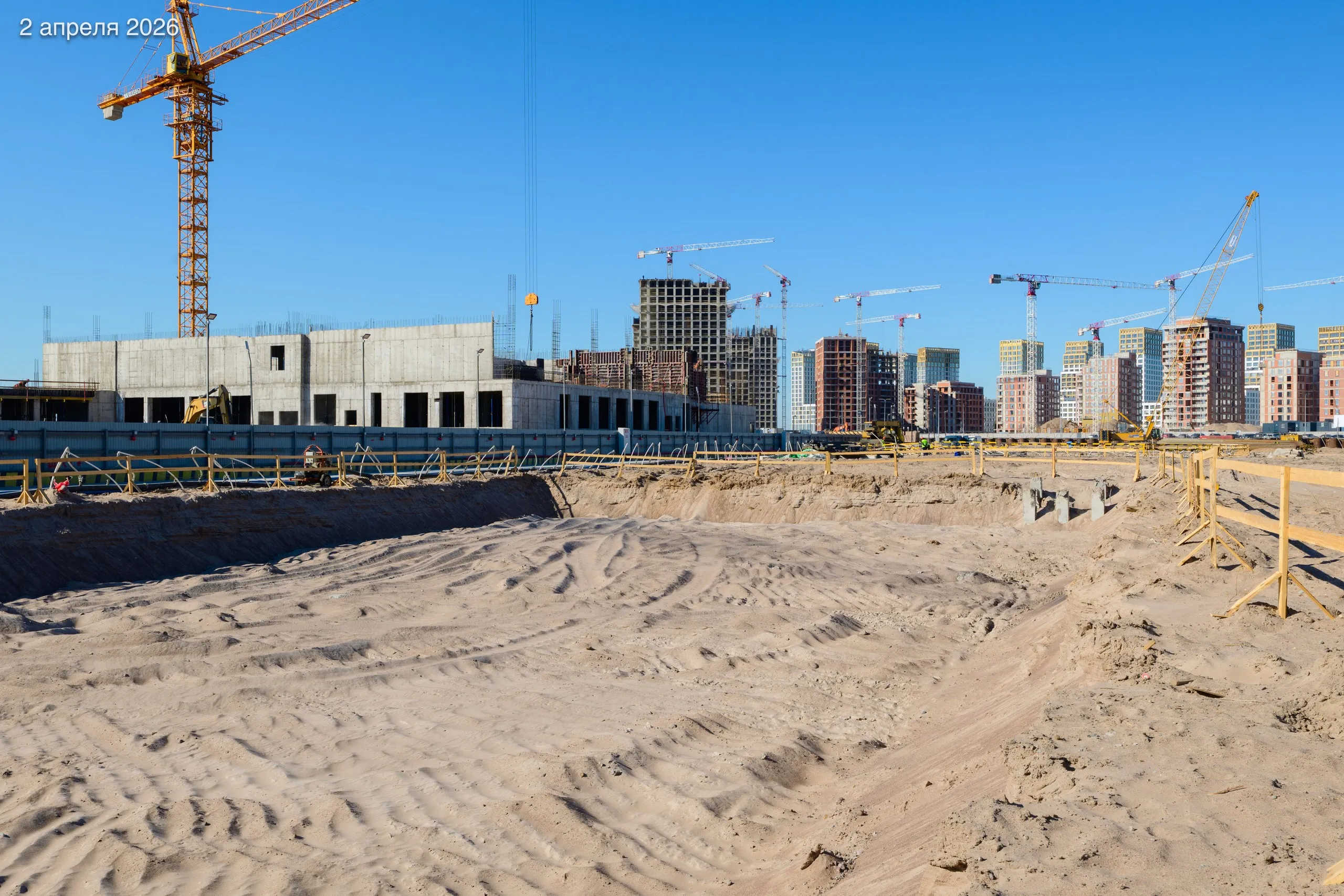 ЖК "Новая Земля" ход строительства