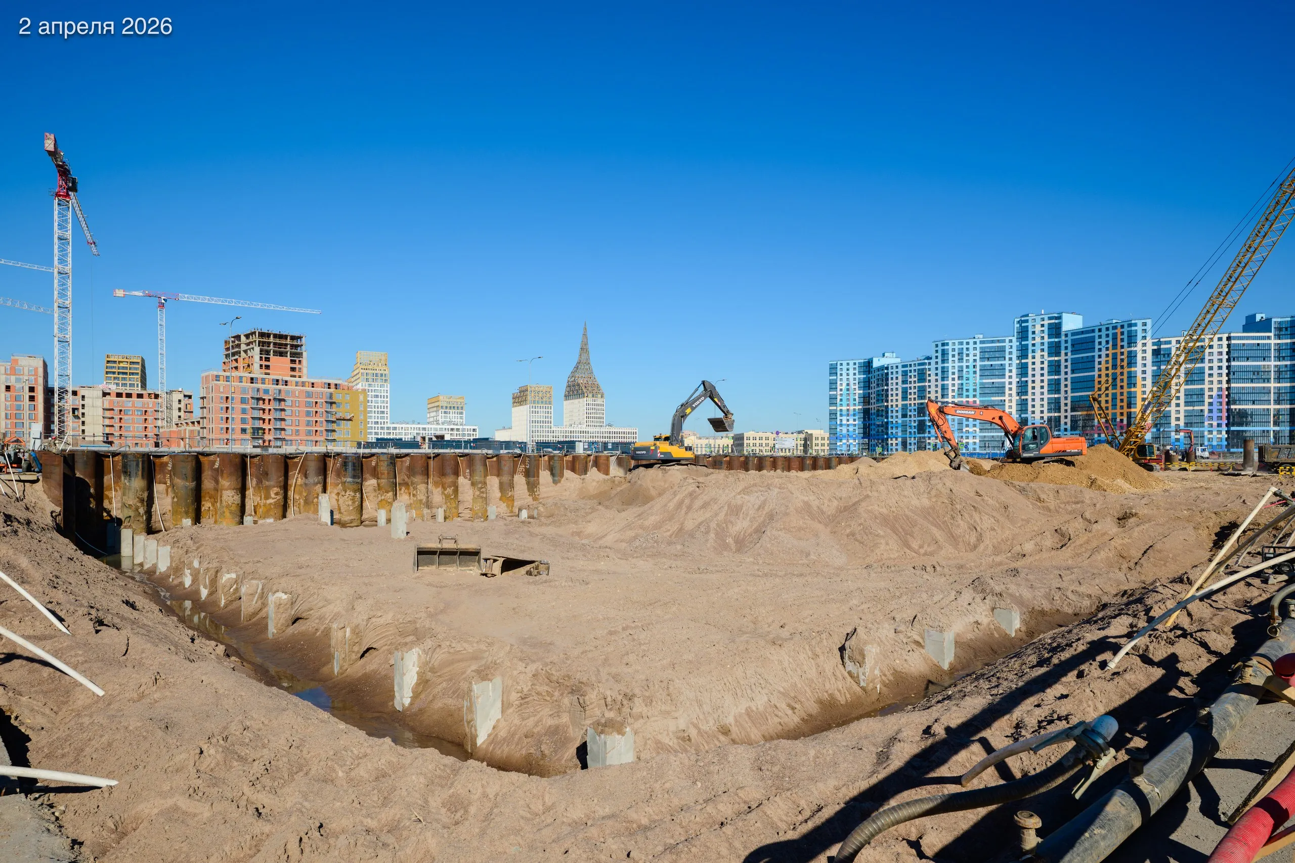 ЖК "Новая Земля" ход строительства