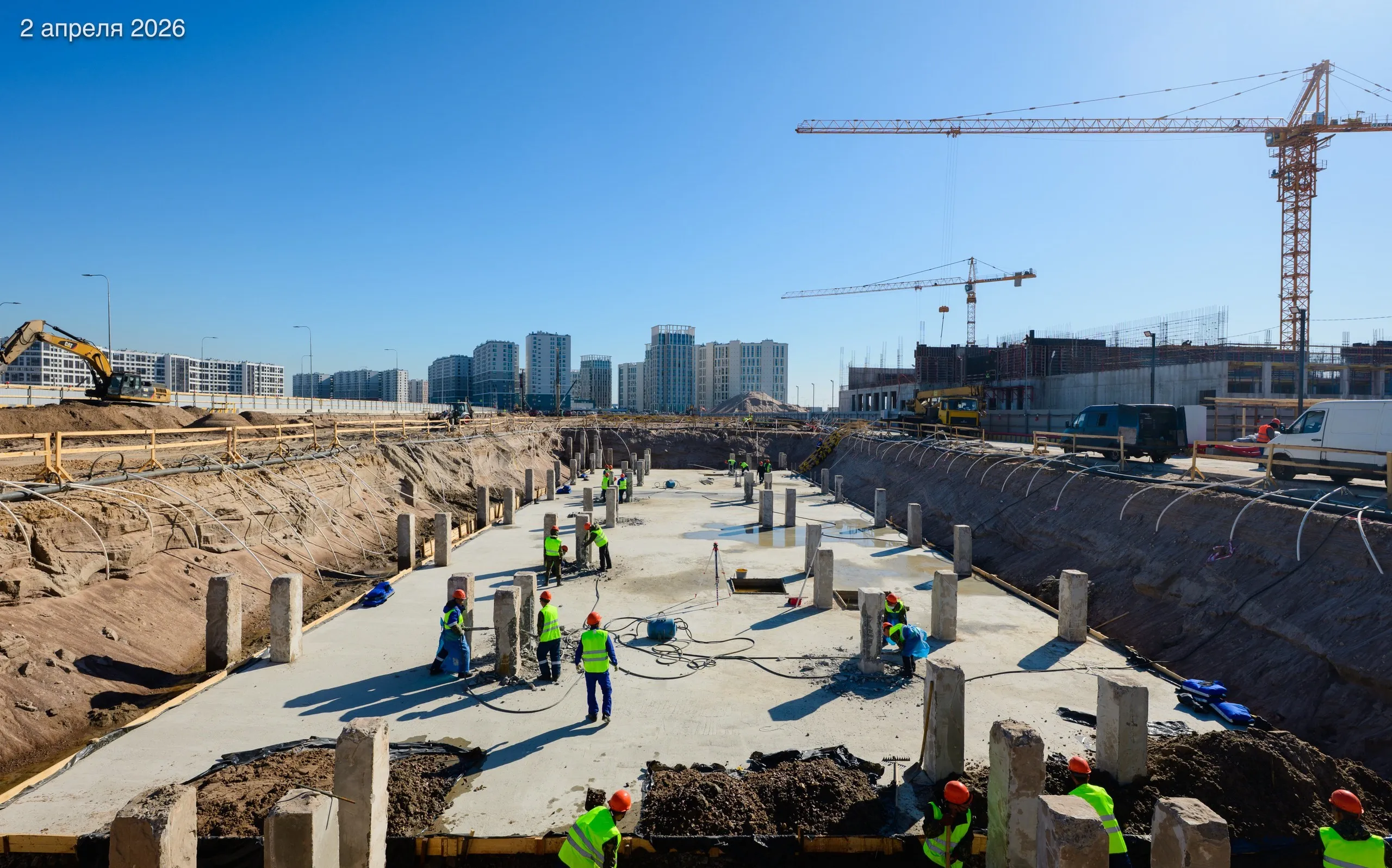 ЖК "Новая Земля" ход строительства