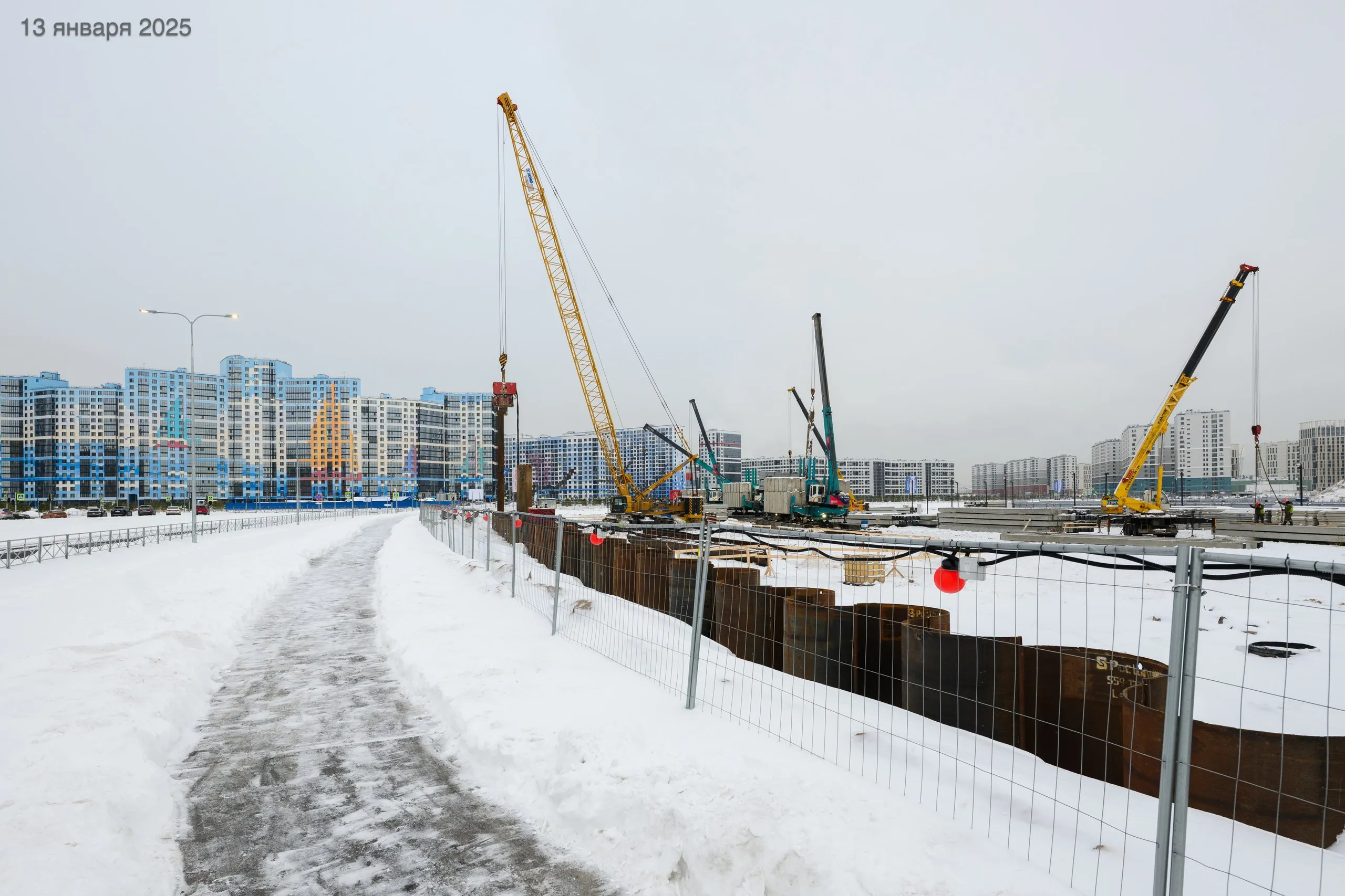 ЖК "Новая Земля" ход строительства