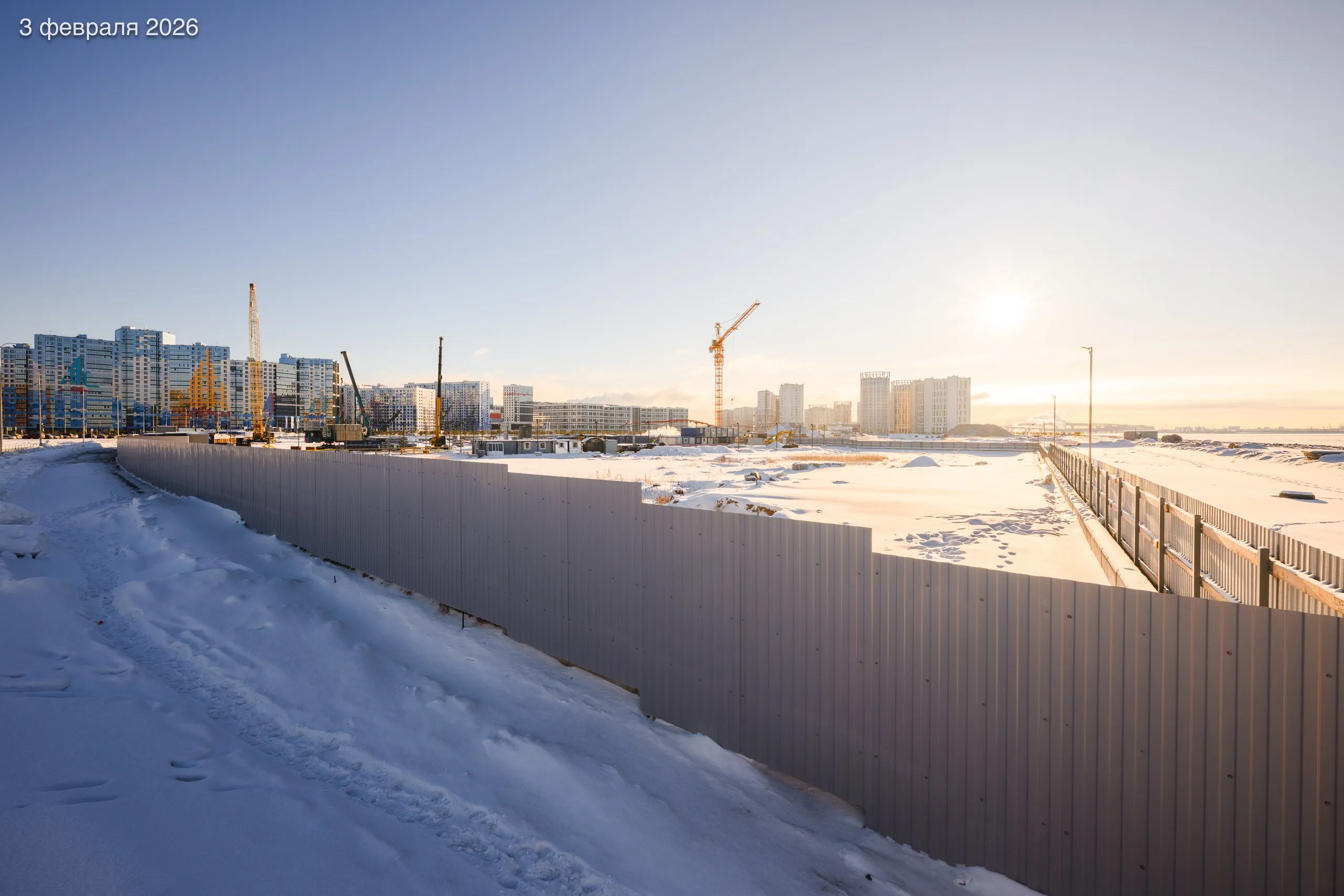 ЖК "Новая Земля" ход строительства