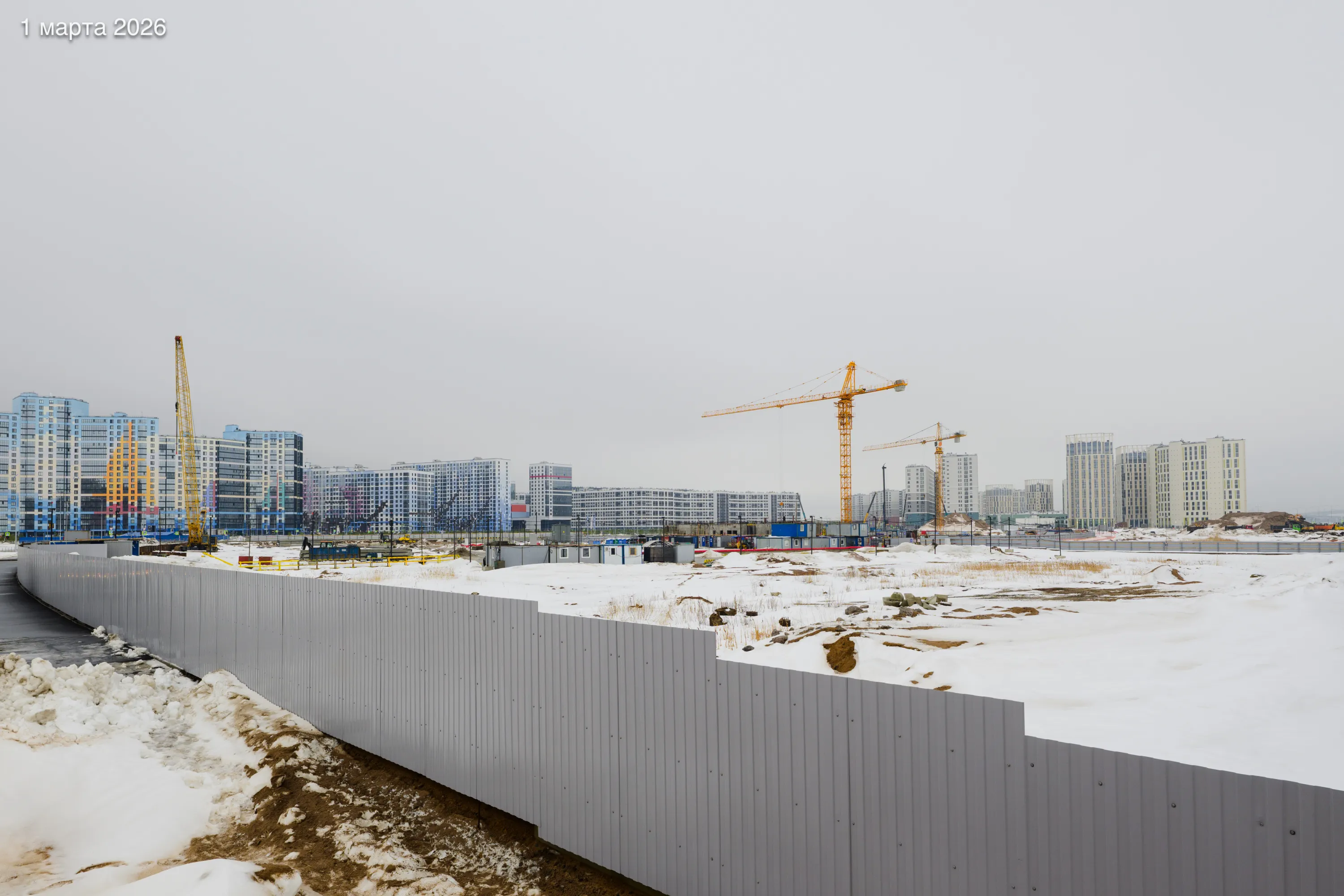 ЖК "Новая Земля" ход строительства
