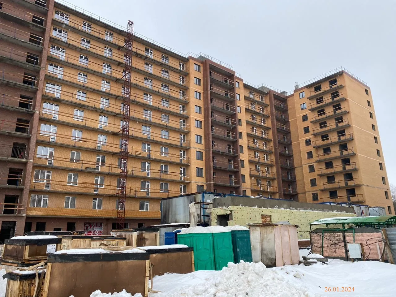 ЖК СМАРТ ход строительства
