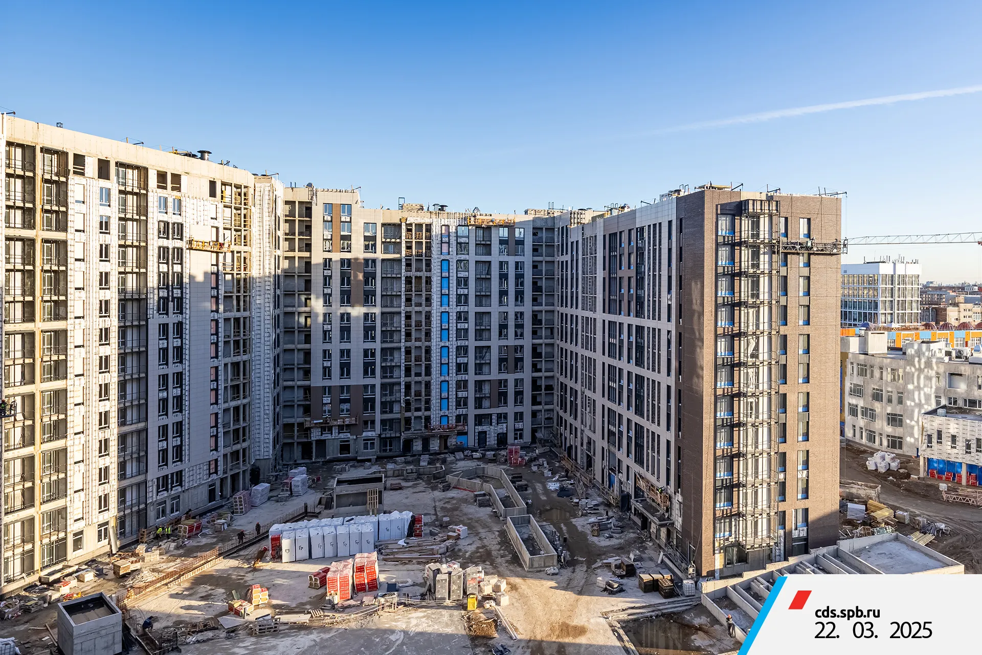 ЖК ЦДС "Чёрная Речка" ход строительства