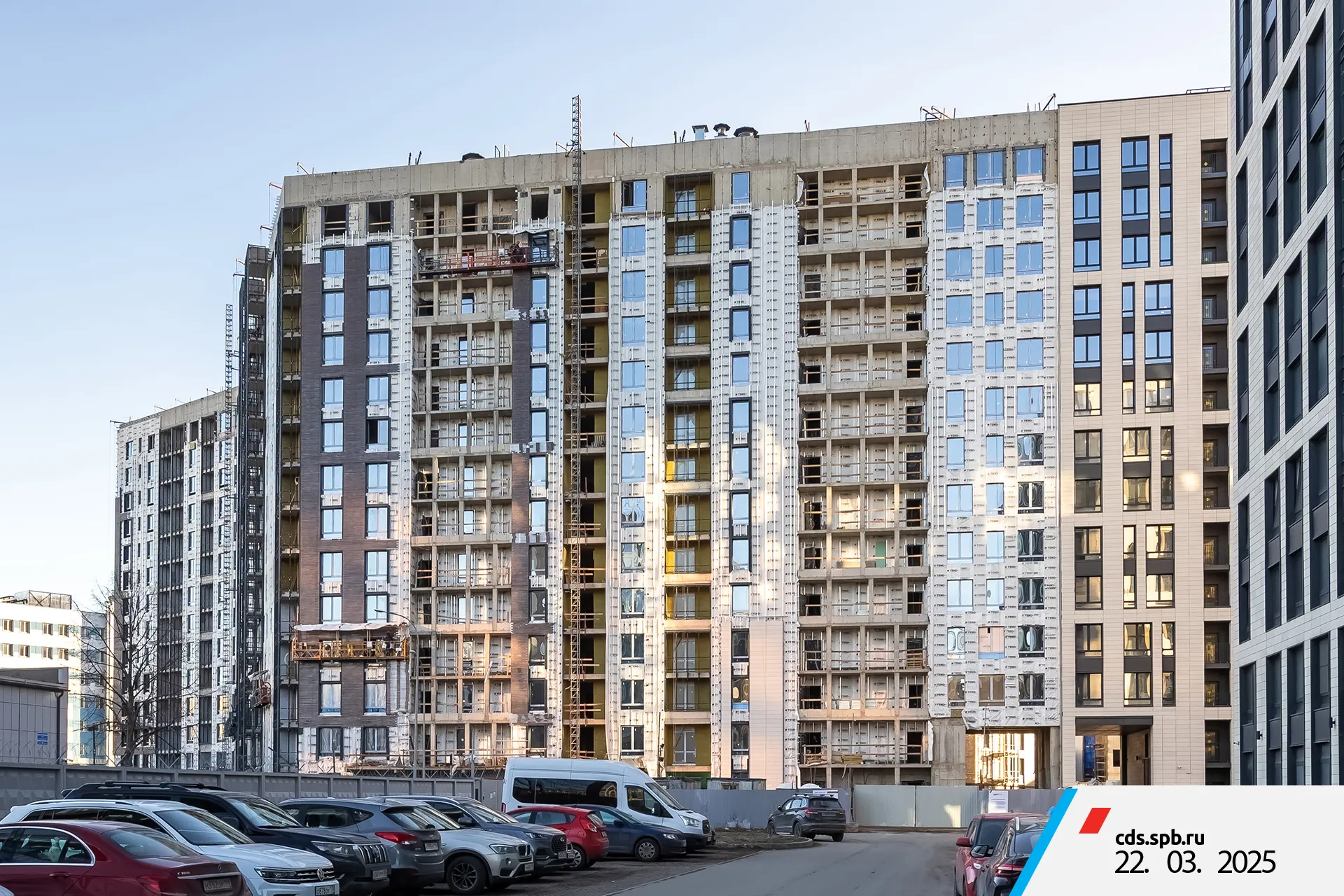 ЖК ЦДС "Чёрная Речка" ход строительства