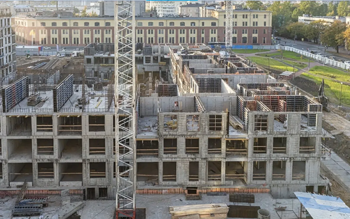 ЖК ЦДС "Чёрная Речка" ход строительства