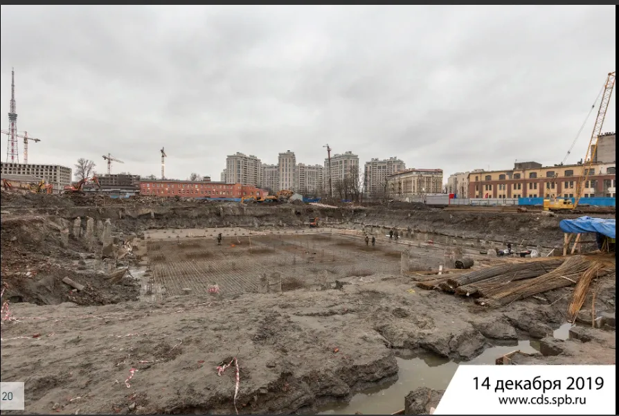 ЖК ЦДС "Чёрная Речка" ход строительства