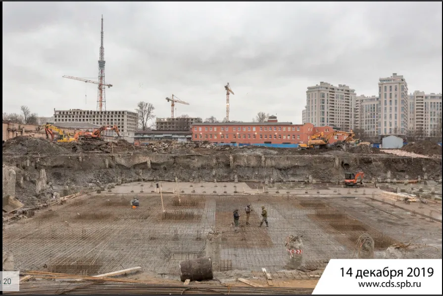 ЖК ЦДС "Чёрная Речка" ход строительства