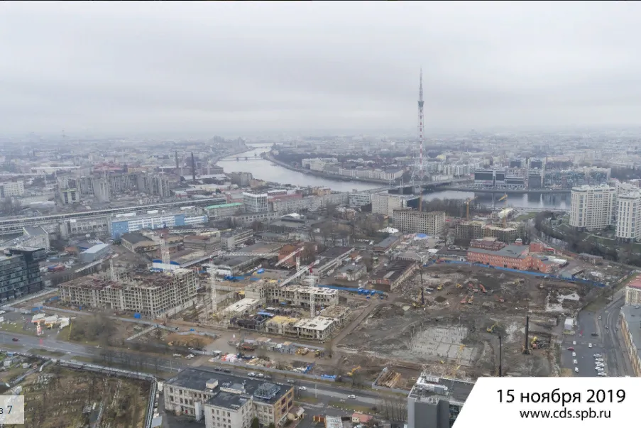 ЖК ЦДС "Чёрная Речка" ход строительства