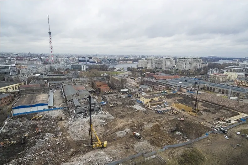 ЖК ЦДС "Чёрная Речка" ход строительства