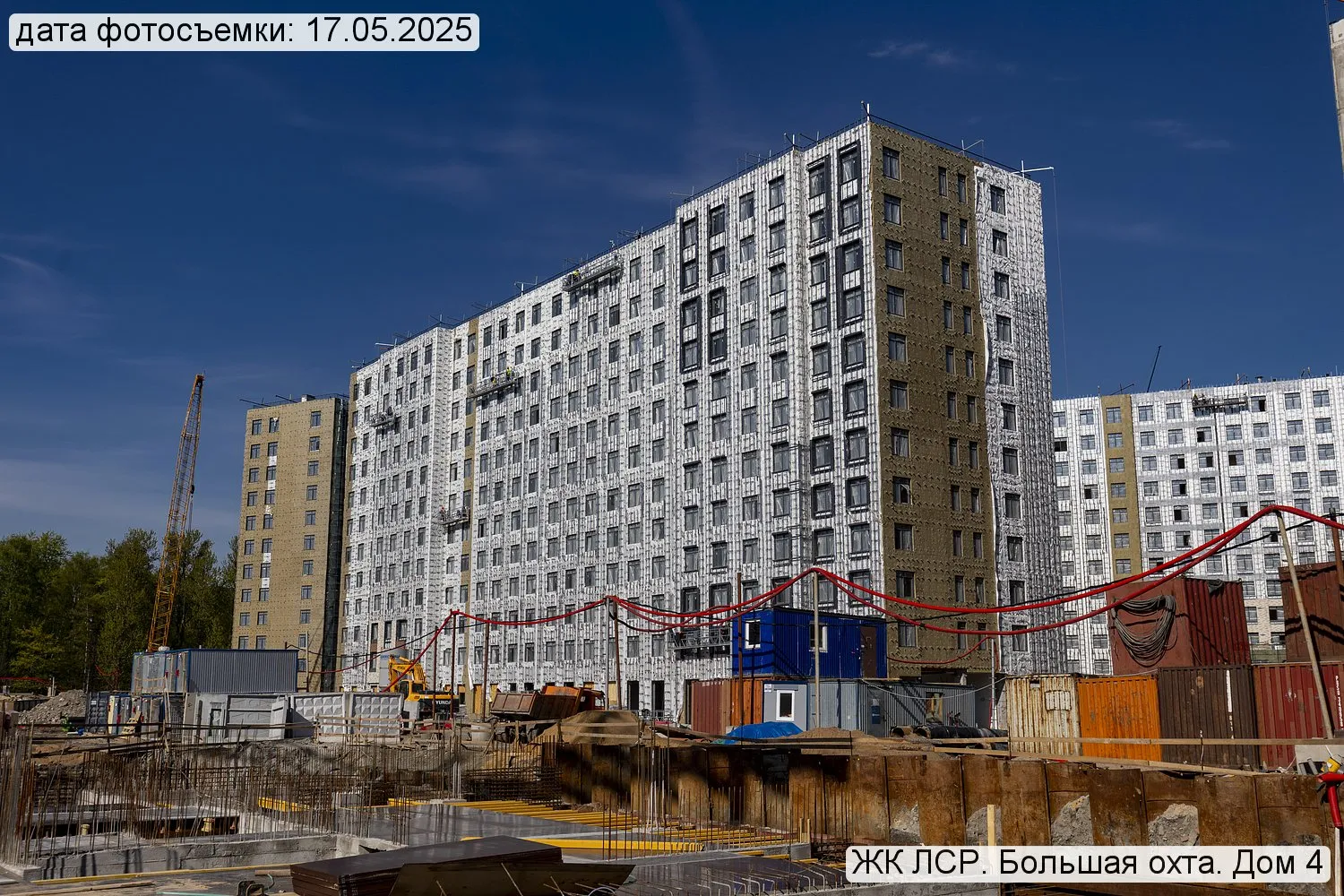ЖК Большая Охта ход строительства