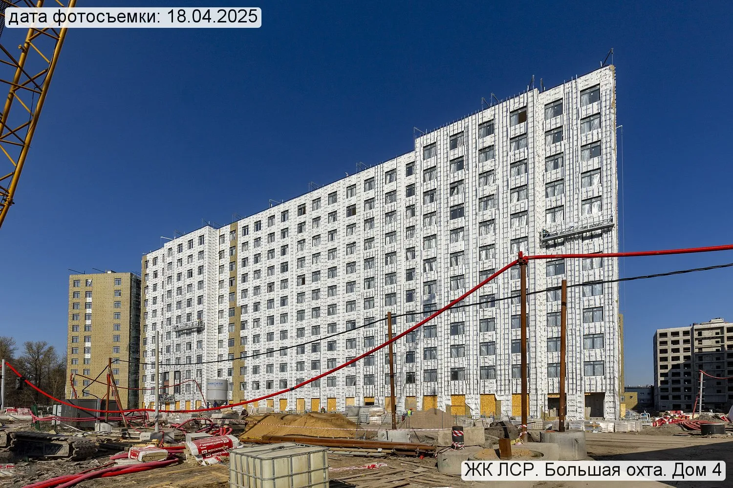 ЖК Большая Охта ход строительства