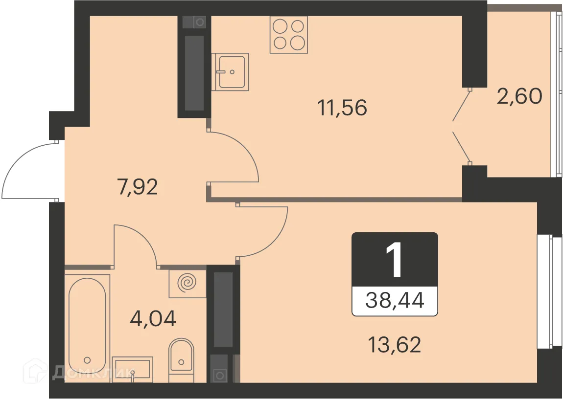 Фото квартиры в ЖК Спутник-1