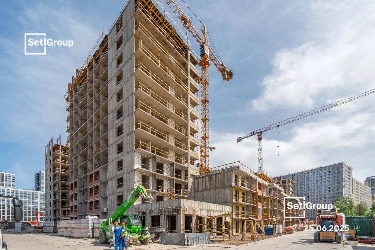 ЖК Pulse Premier (Пульс Премьер) ход строительства