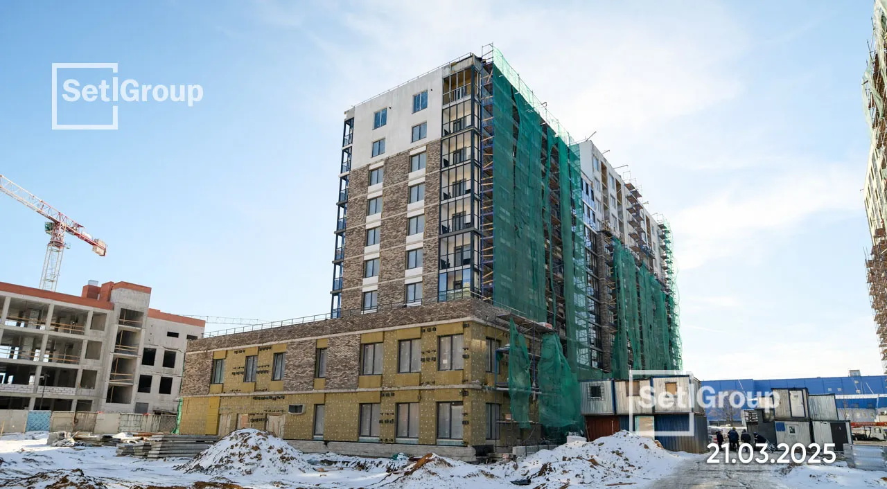 ЖК Сенат в Московском ход строительства