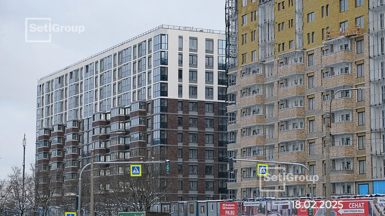 ЖК Сенат в Московском ход строительства