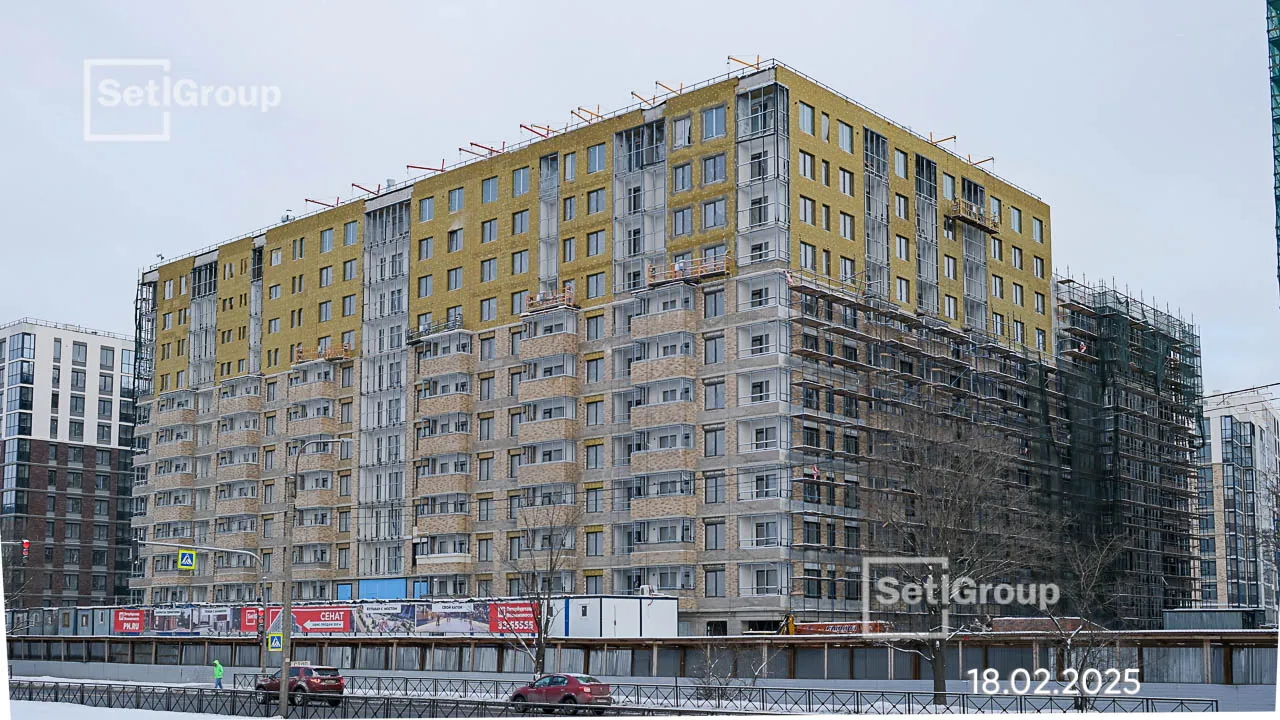 ЖК Сенат в Московском ход строительства