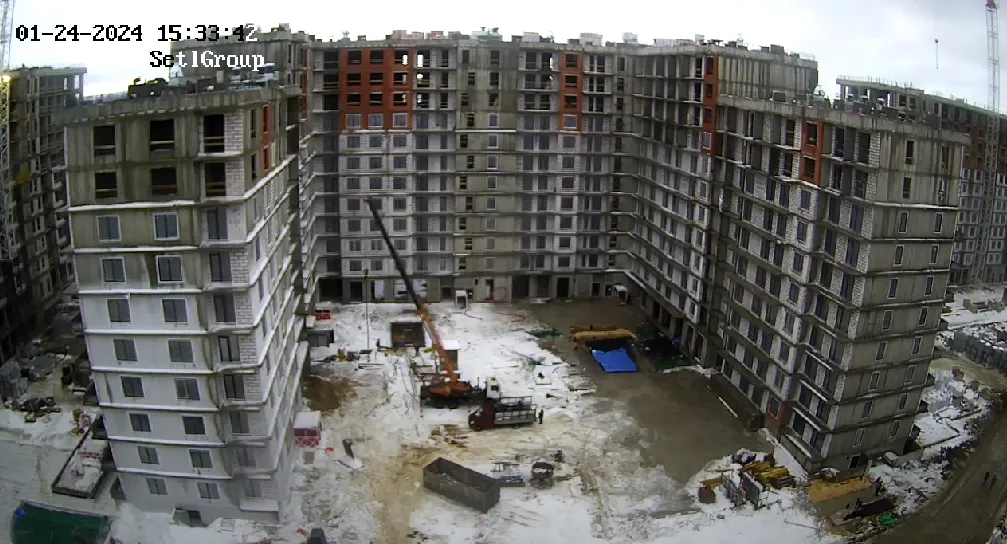 ЖК Сенат в Московском ход строительства