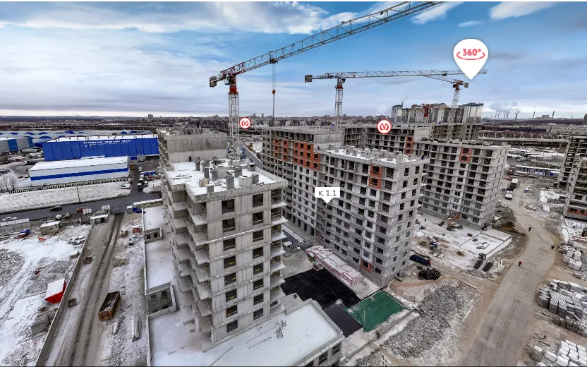 ЖК Сенат в Московском ход строительства