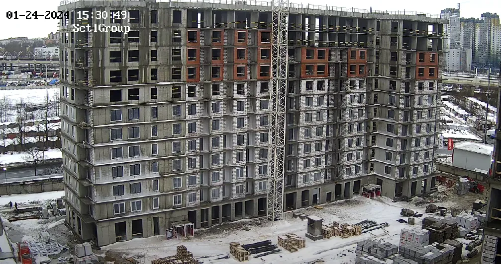 ЖК Сенат в Московском ход строительства
