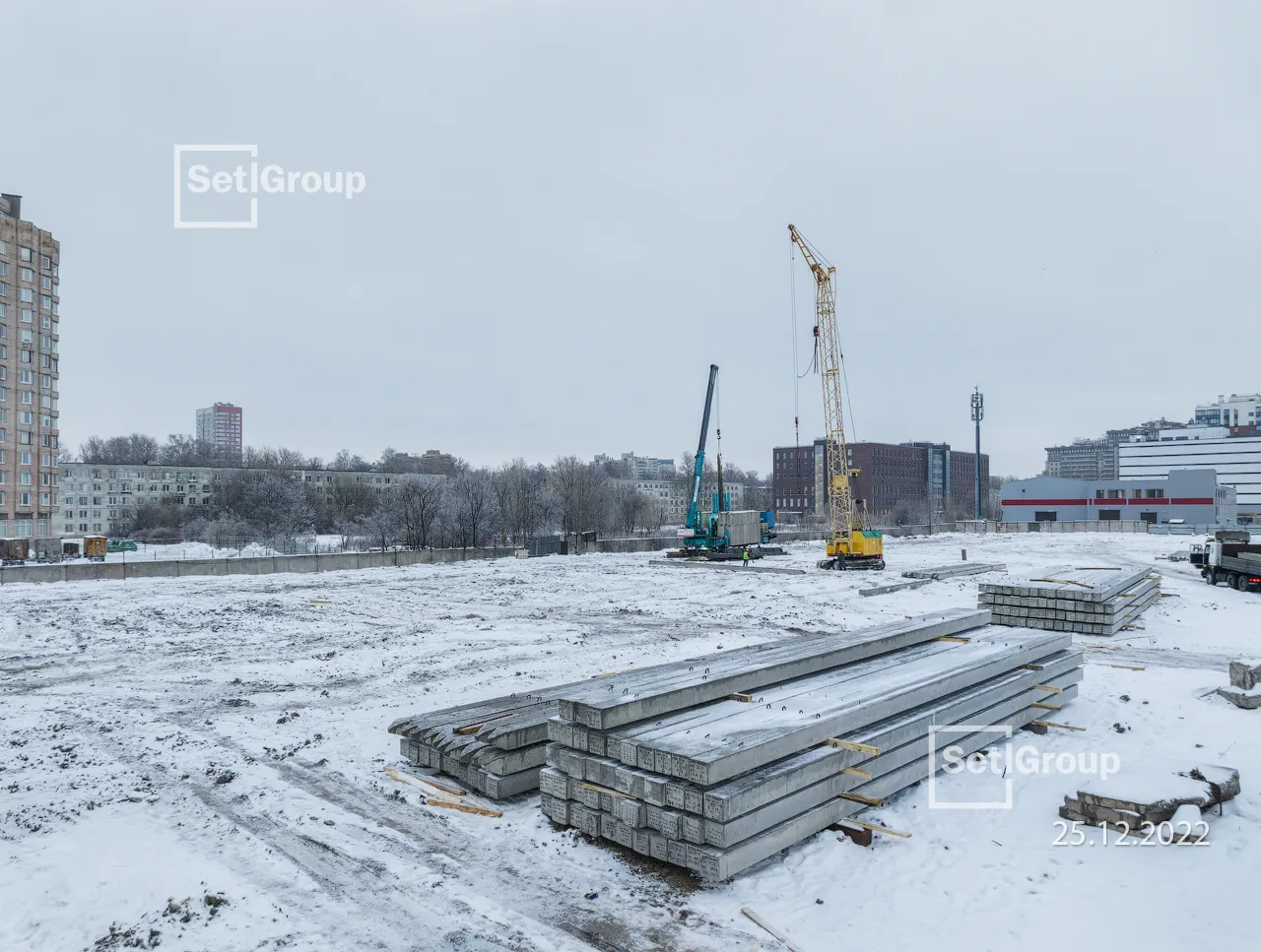 ЖК Сенат в Московском ход строительства