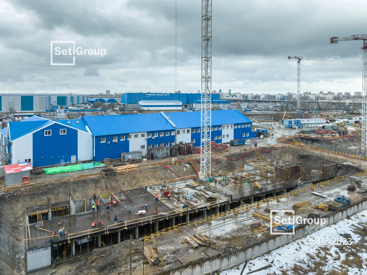 ЖК Сенат в Московском ход строительства