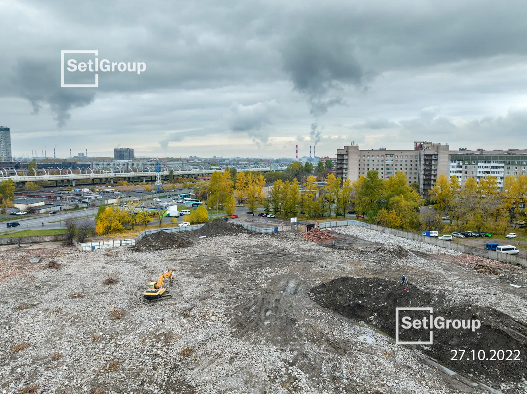 ЖК Сенат в Московском ход строительства