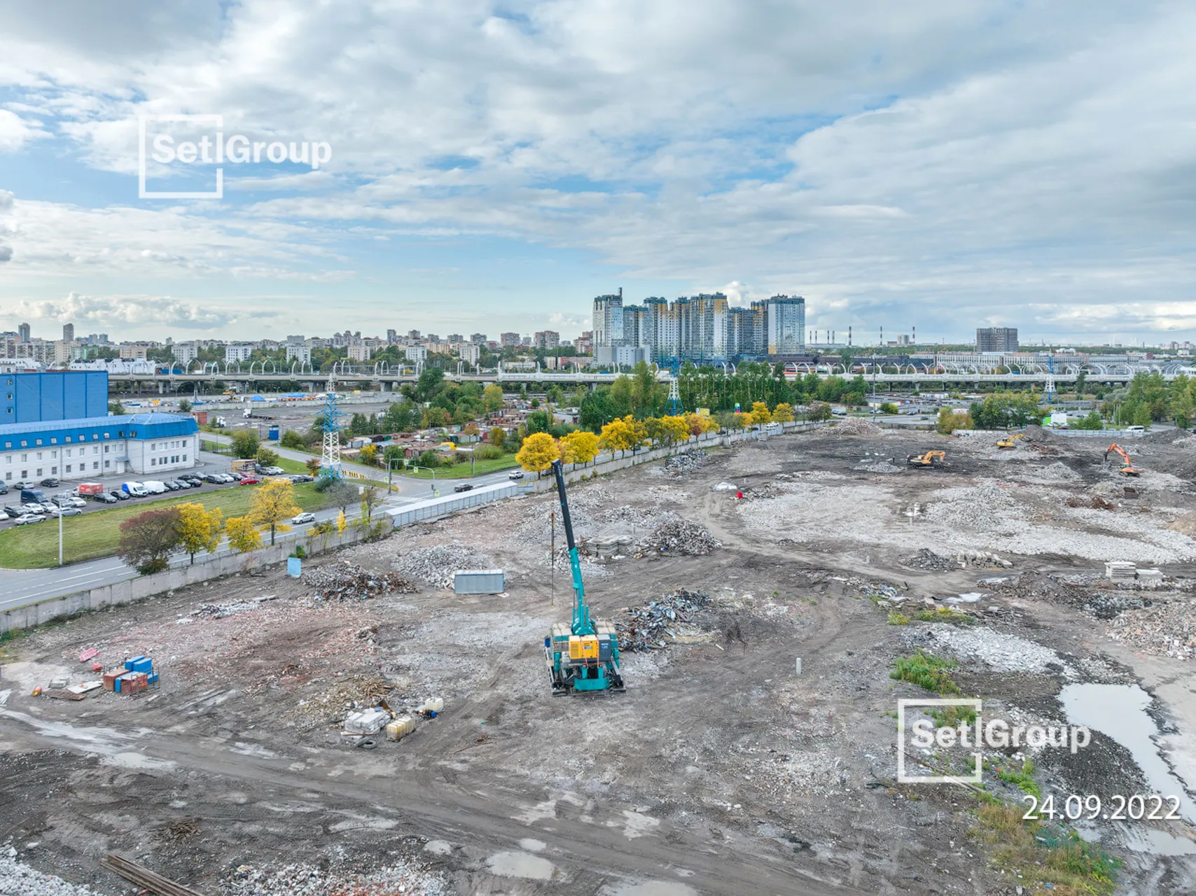 ЖК Сенат в Московском ход строительства
