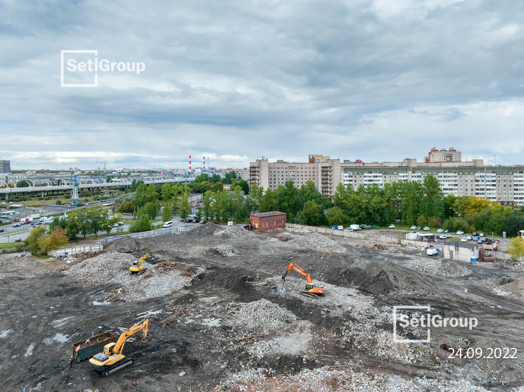 ЖК Сенат в Московском ход строительства