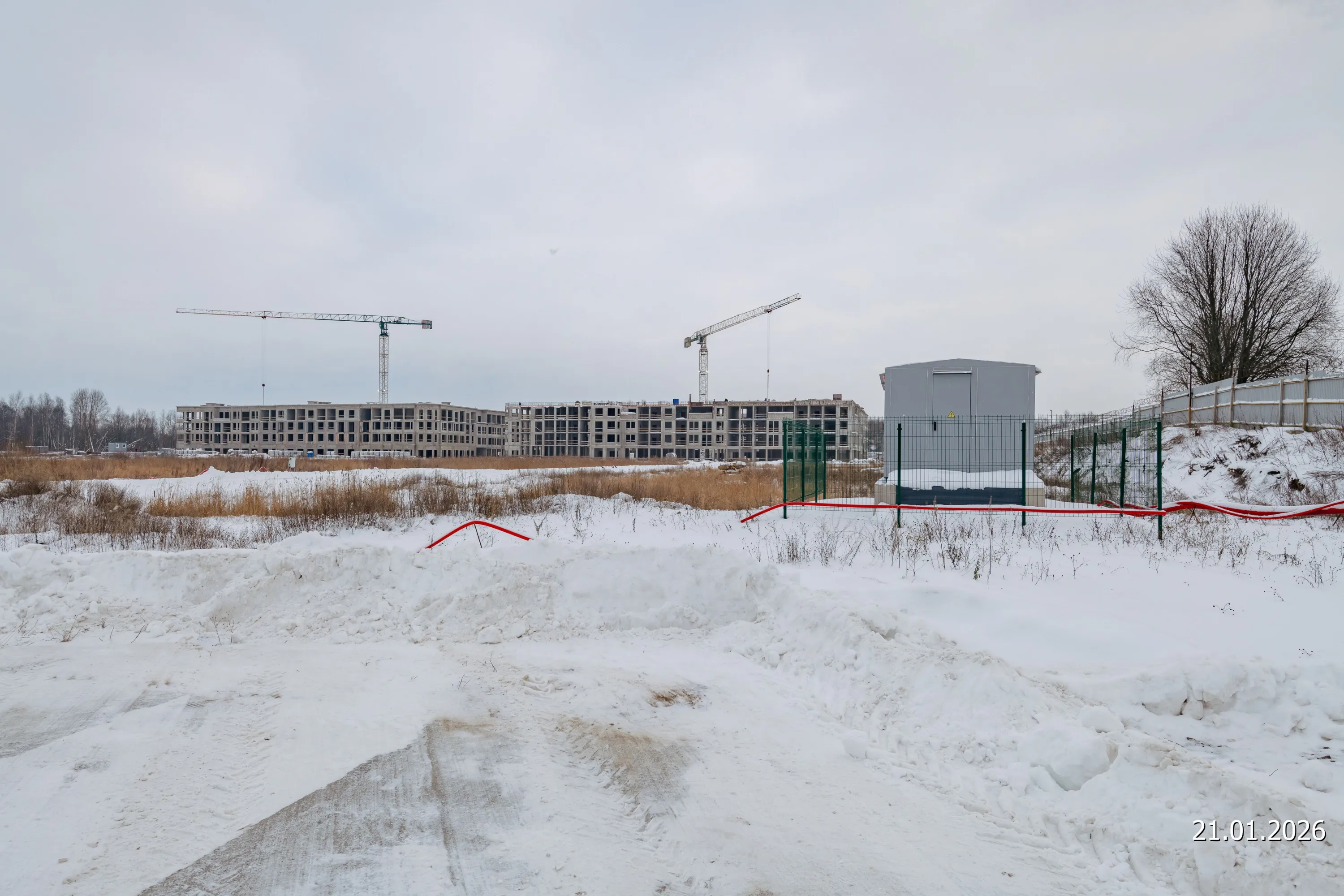 ЖК Кронфорт. Центральный ход строительства