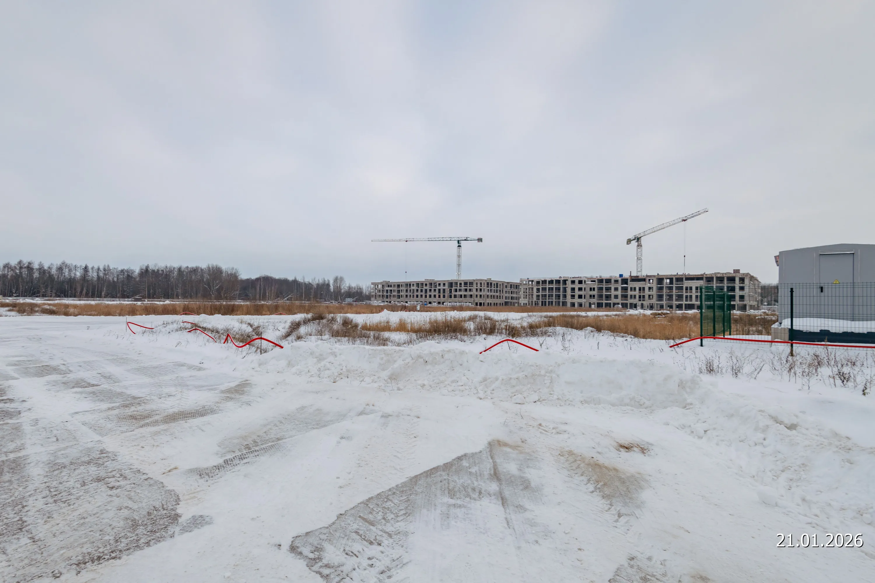 ЖК Кронфорт. Центральный ход строительства