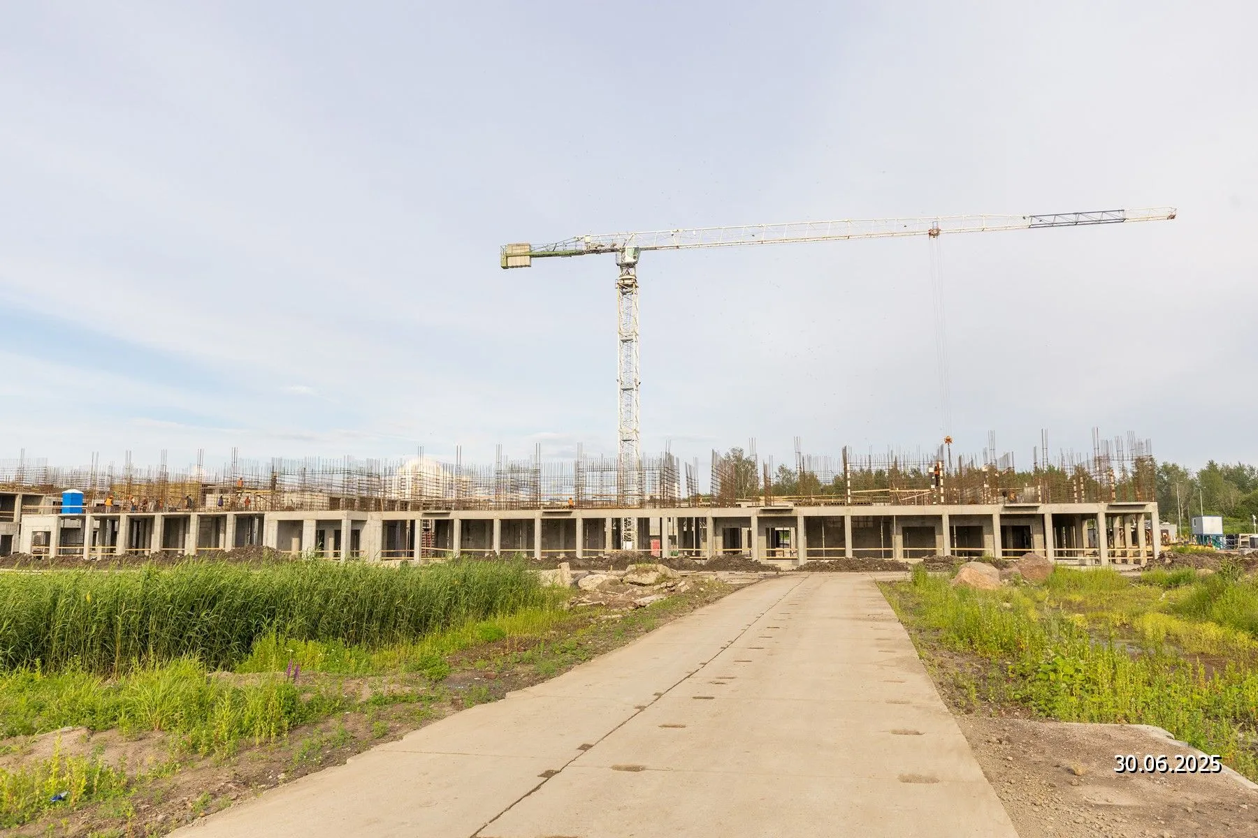 ЖК Кронфорт. Центральный ход строительства