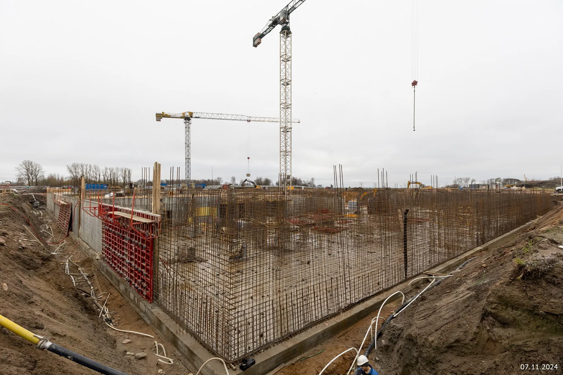 ЖК Кронфорт. Центральный ход строительства