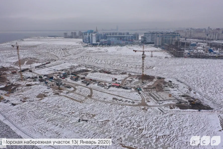 ЖК Морская набережная ход строительства