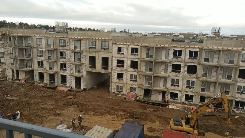 ЖК Лисино ход строительства
