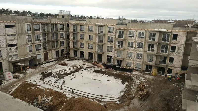 ЖК Лисино ход строительства